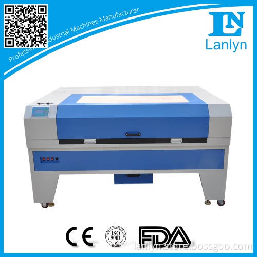 High quality double heads co2 laser cutting machine, toy figure laser cutting machine